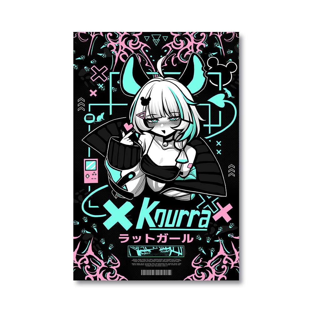 Kourra Metal Poster