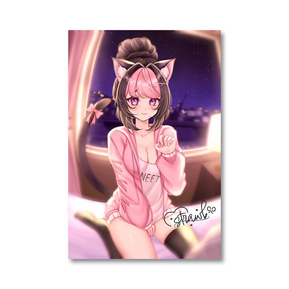 Strawb NEET Signed Poster