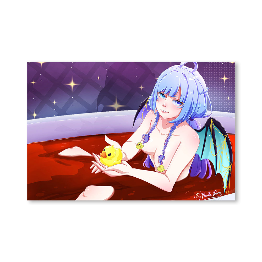 CreonCrayon Blood Bath Poster