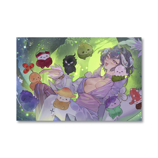 Noctiluca Luminos Forest Friends  Poster