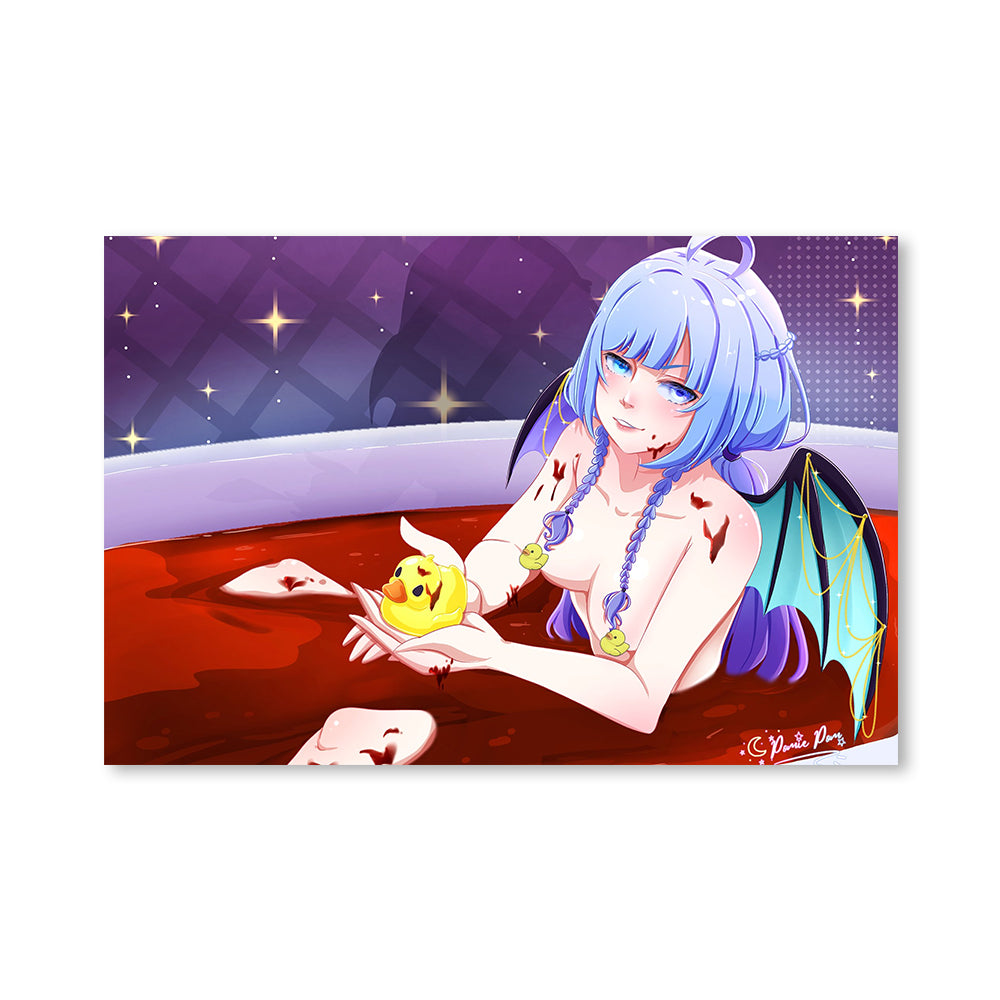 CreonCrayon Blood Splash Poster