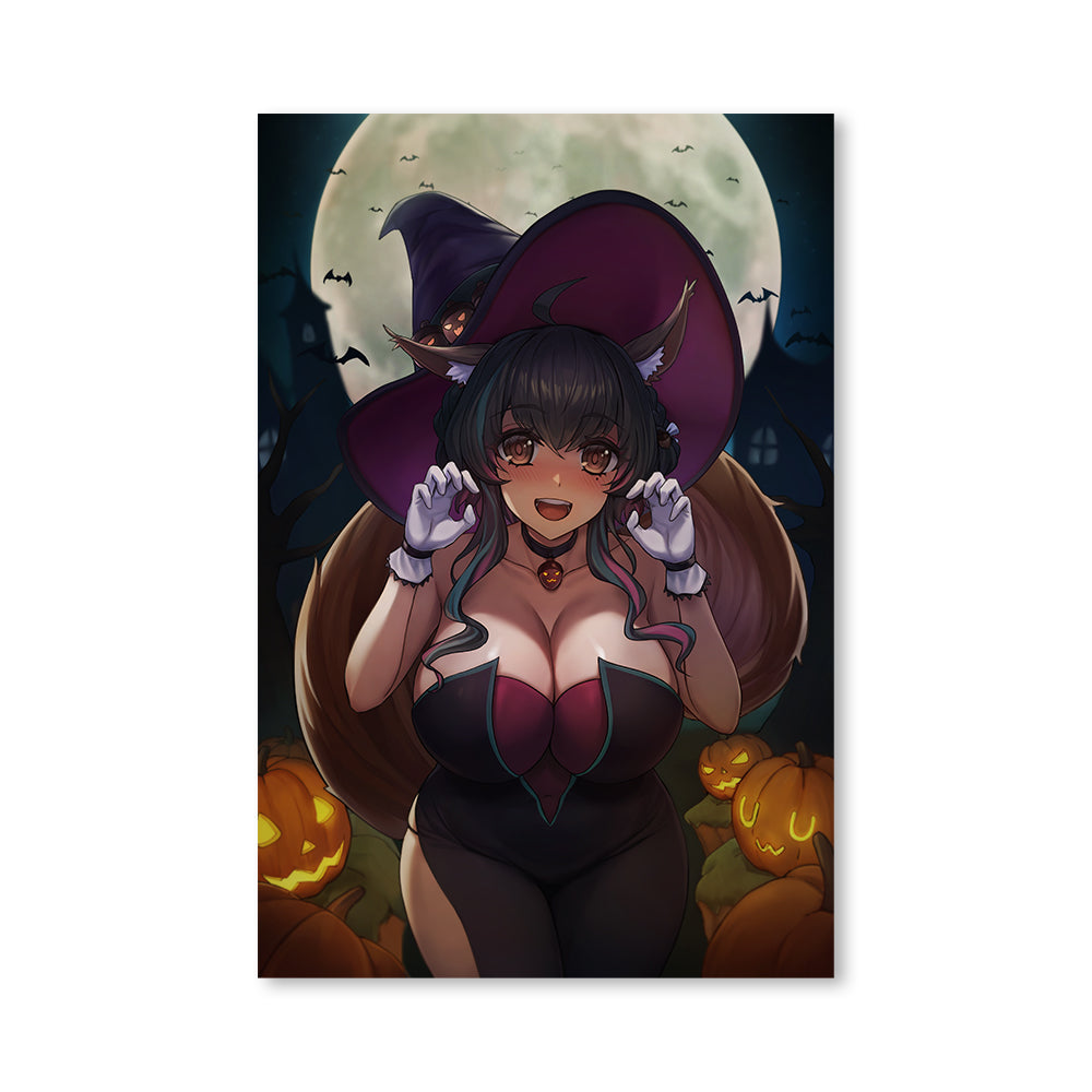 Sif Avellana Pumpkin Patch Poster