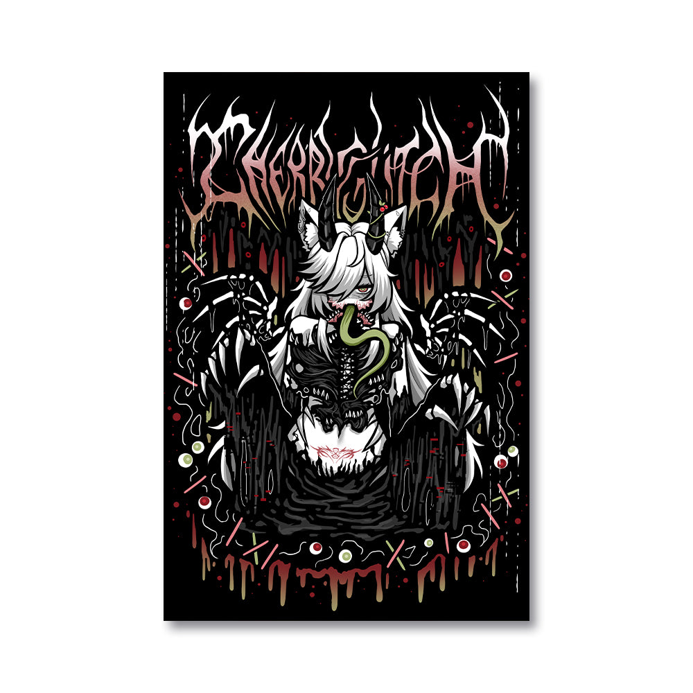 CherriGlitch Devour Poster