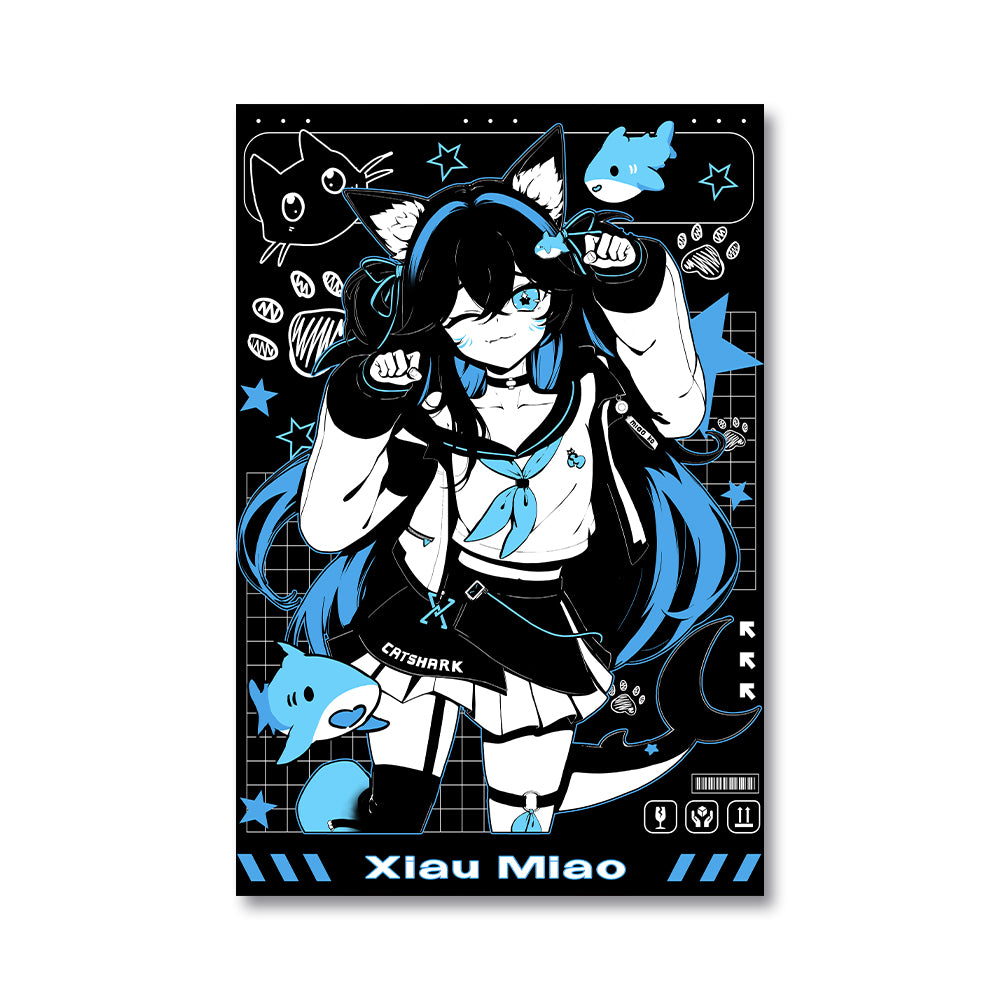 XiauMiao Catshark Poster
