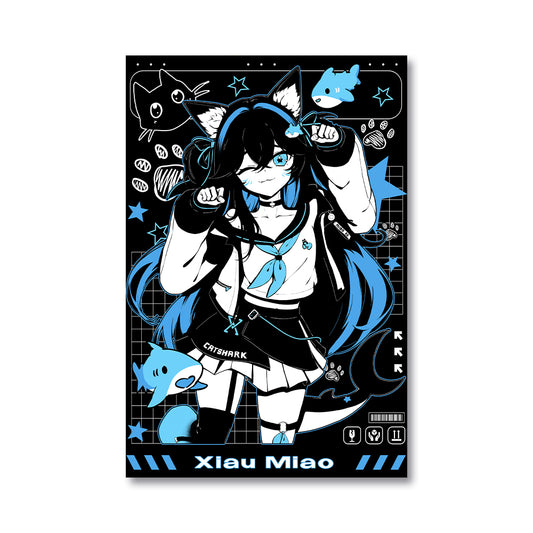 XiauMiao Catshark Poster