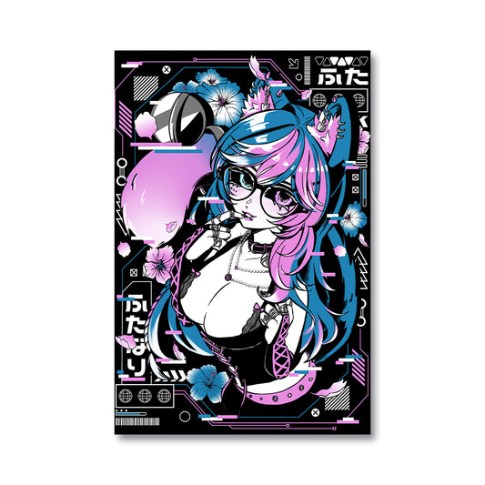 FelicityFuta "Glitchkitten" Poster