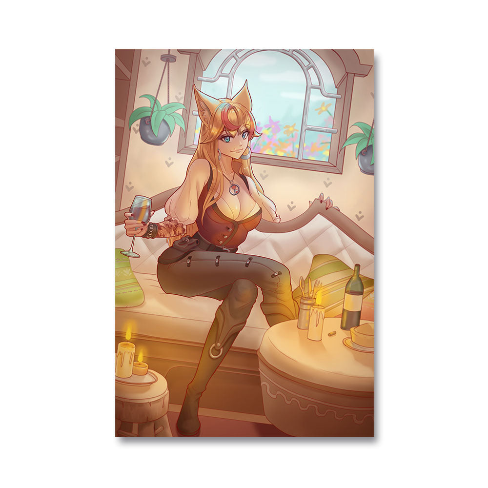 CylanCade "Lounge" Poster