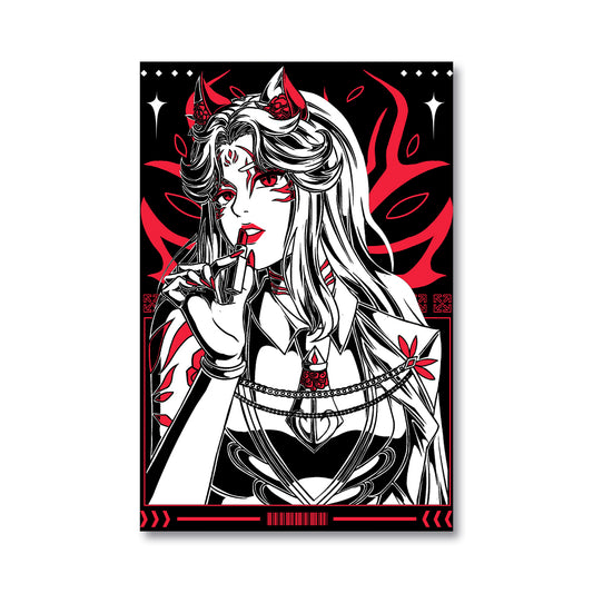 Seimorra Garnet Sharpness Poster