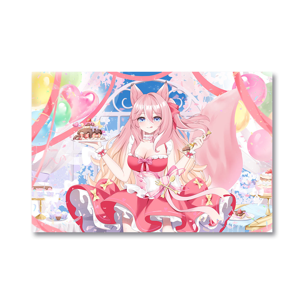 Hachi Birthday Poster