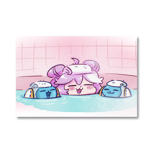 honeythekawaiibunny Bathhouse Poster