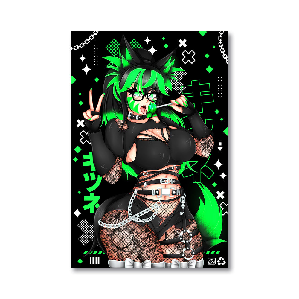 CuteAshhx Fox Girl Poster