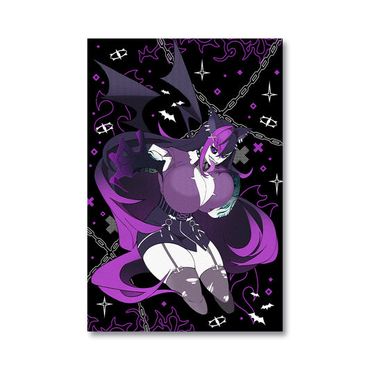 BattieChan Possessed Librarian Poster