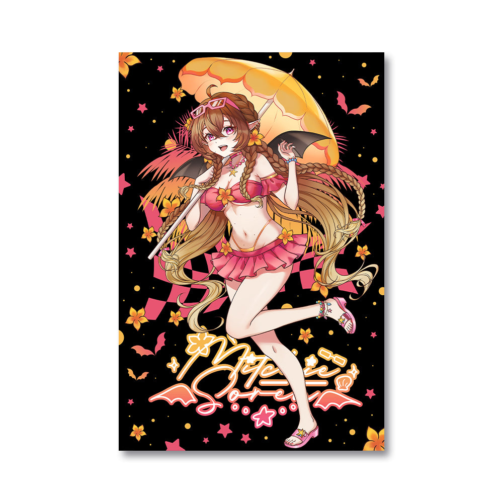 Mitchie Soren 'Paradise Bat' Poster