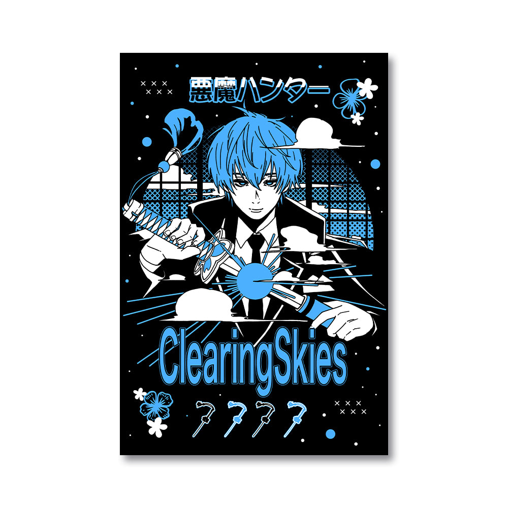 ClearingSkiesVT Calming Clouds Poster