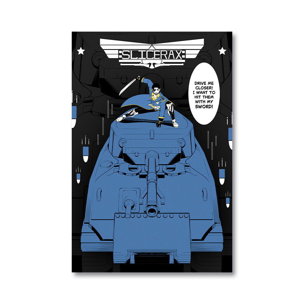 CaptainSlicerax Drive me Closer Poster