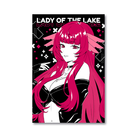 Emmytheaxolotl 'Lady of the Lake' Poster
