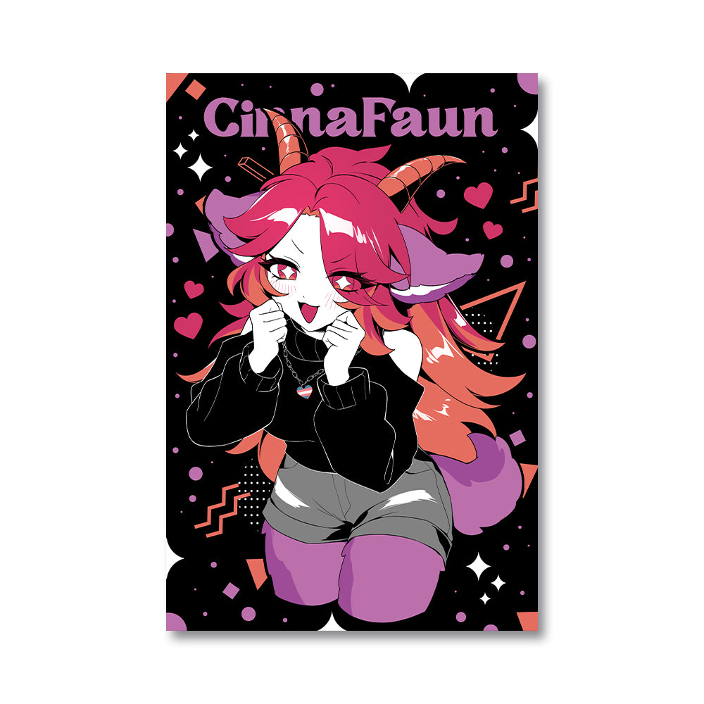 CinnaFaun 'Cinna Charm' Poster