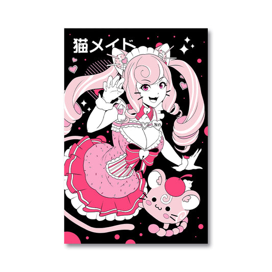 Nintendorable Ice Cream Maid Poster