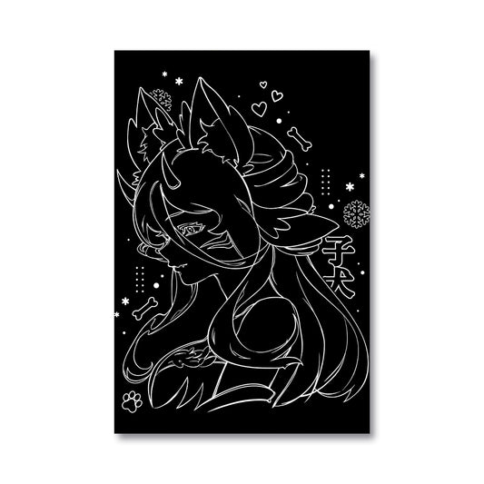 Wynterpuppy "Beauty in Snow" Poster