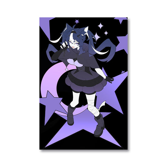 Yuki Hatsuki "Moonflower Stars" Poster