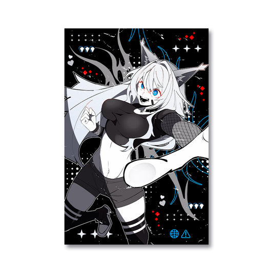 Lusty Lynx "Action Heroine" Poster