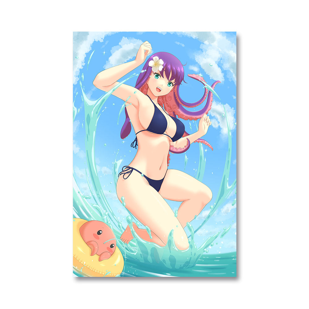 Umi_Majo "Summer Splash" Poster