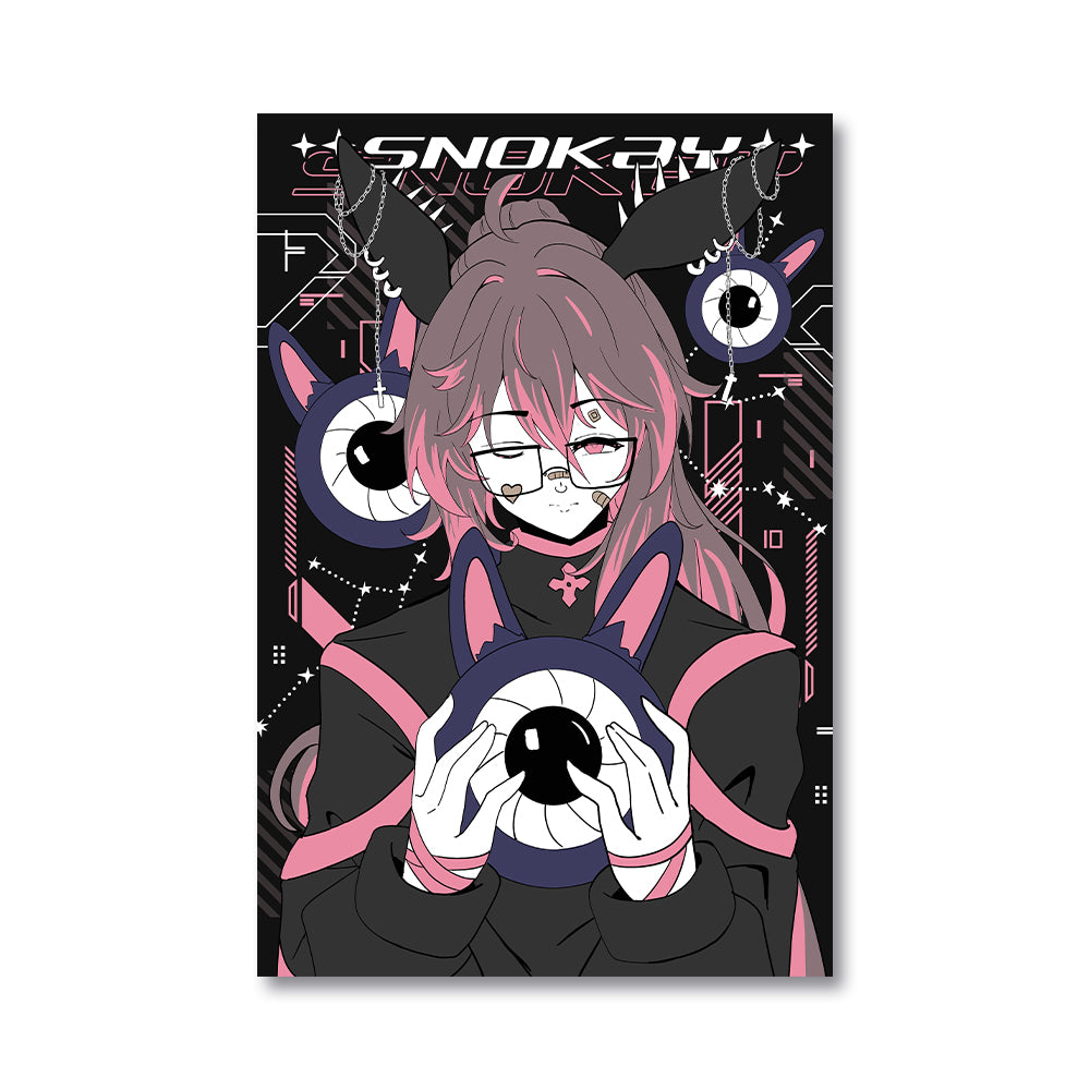 Snokay Bunny 'with Bunbot' Poster