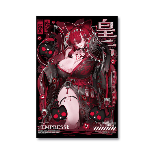 CrimsonBloodCat "Shrine Empress" Poster