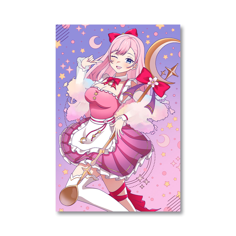 HiyoCafe "Magical Girl" Poster