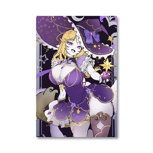 Sylvia Quinrel "Astral Librarian" Poster