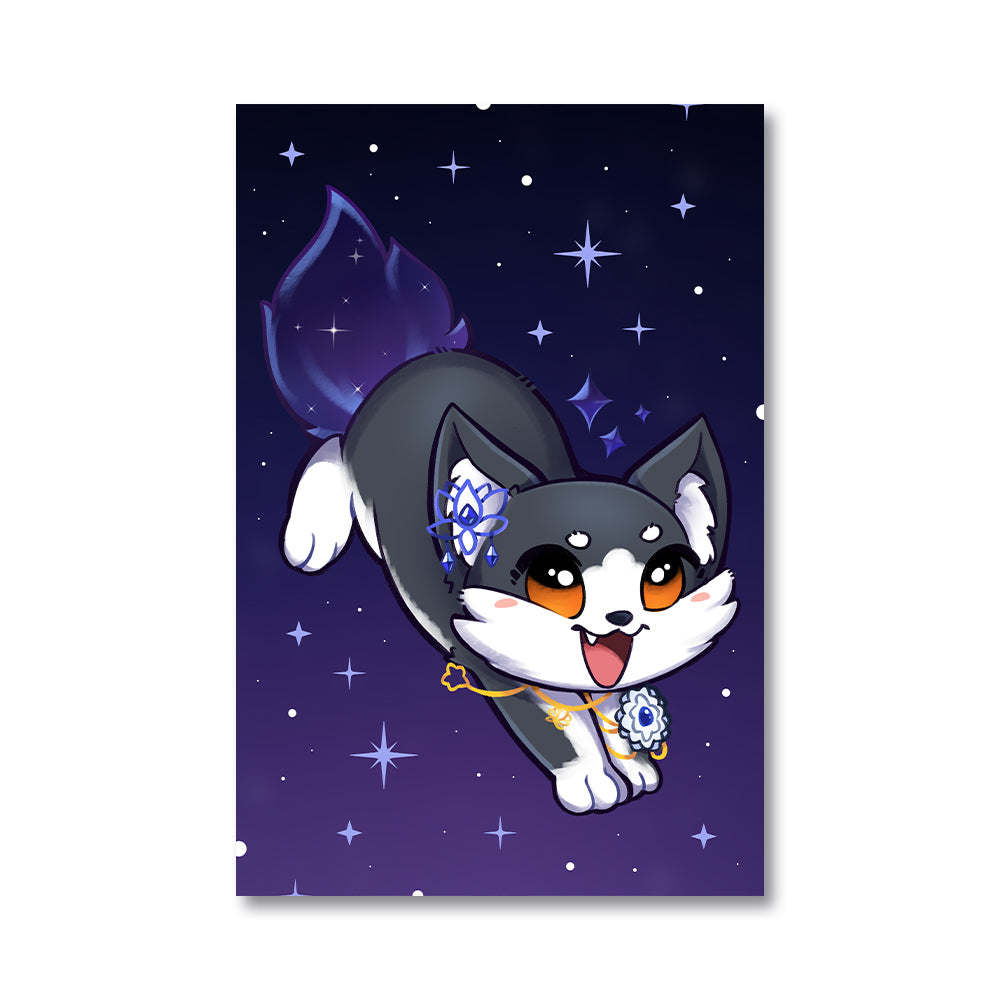 HowlingLotusVT "Moonlight Howl" Poster