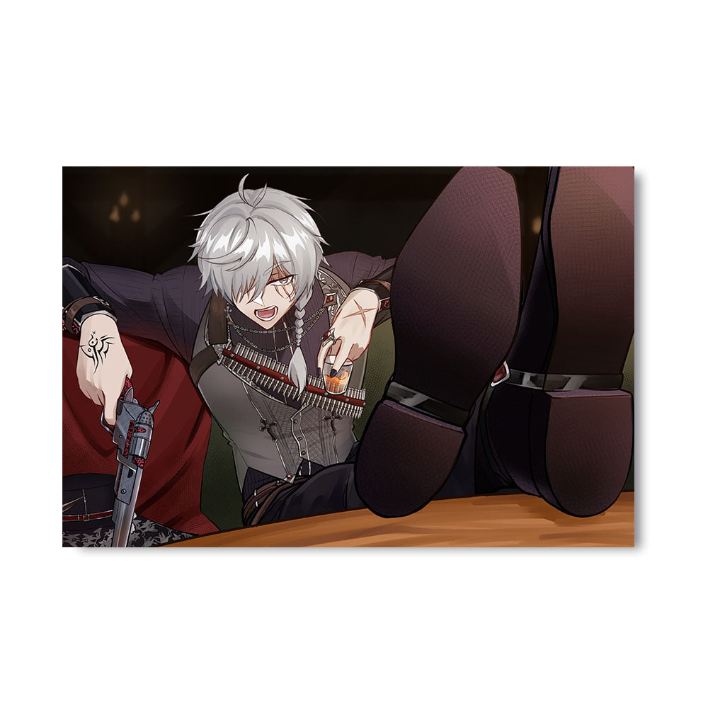 TiroLoco Buzzed Cowboy Poster