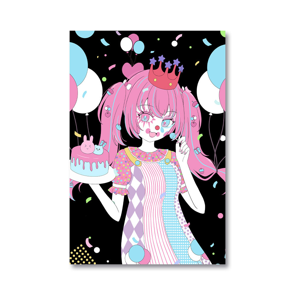 LolliePopVT "Cake, Clown, & Confetti" Poster