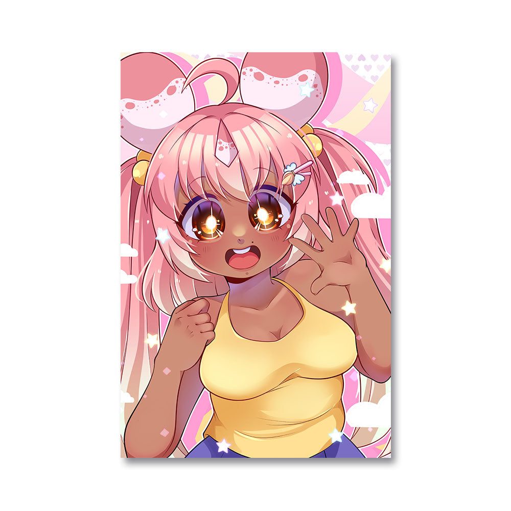 PokuMii 'Dazzling Unibun' Poster