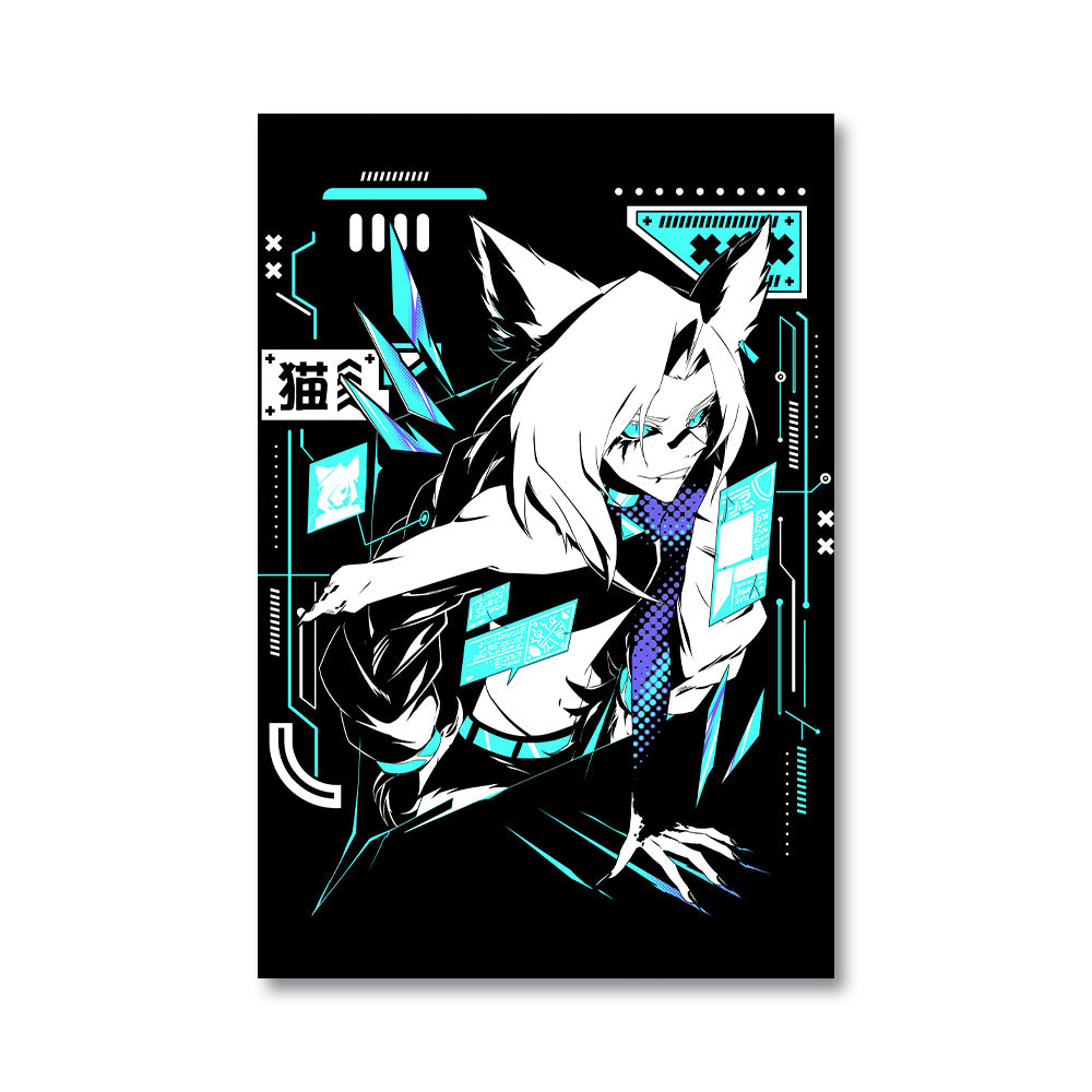 Meowmies "Cyber-Cat" Poster
