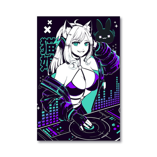 Snowwiiii DJ Neko Poster