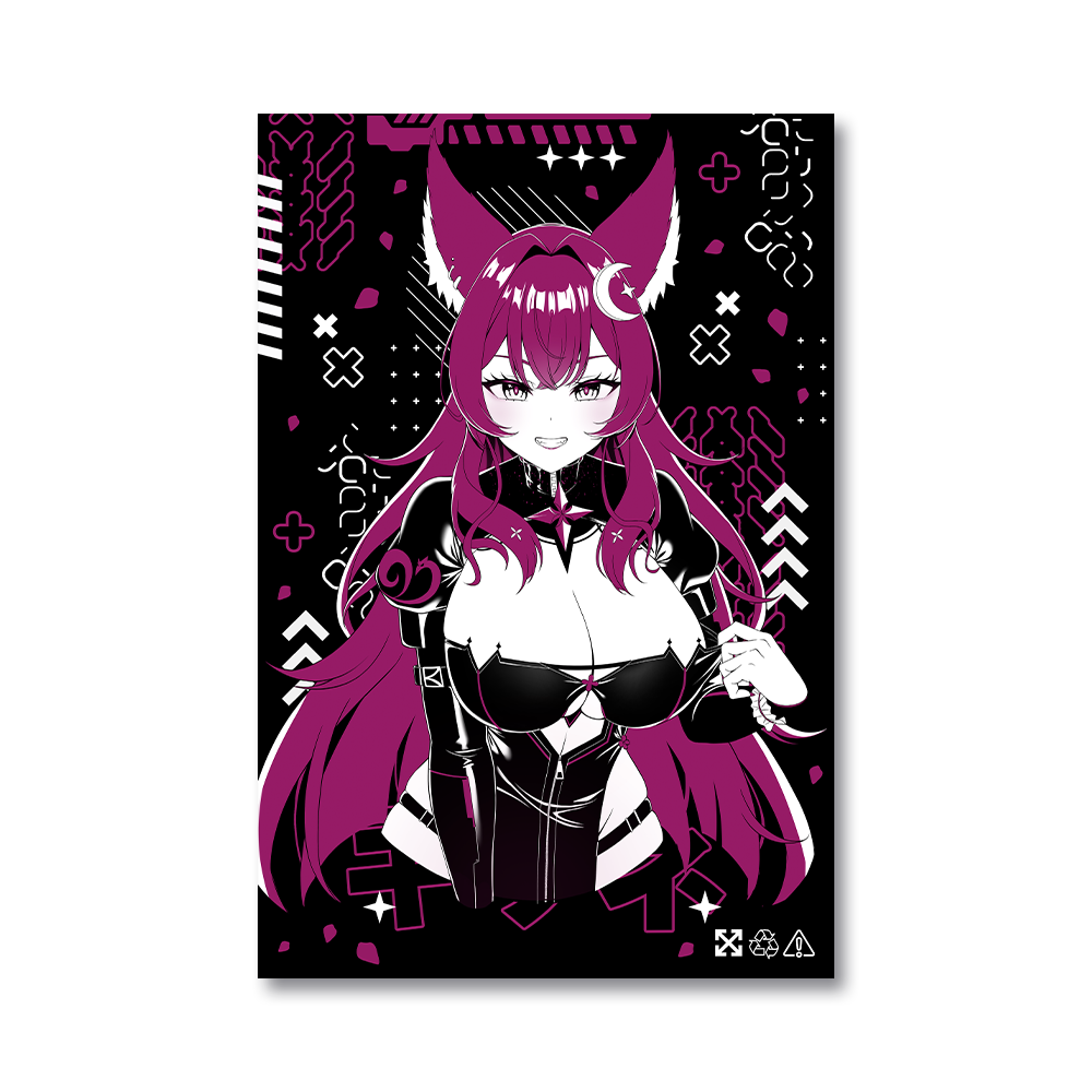 Lunaura Electric Cherry Poster