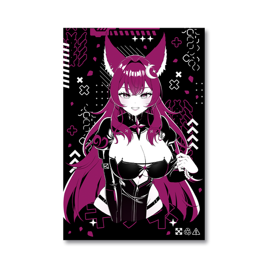 Lunaura Electric Cherry Poster