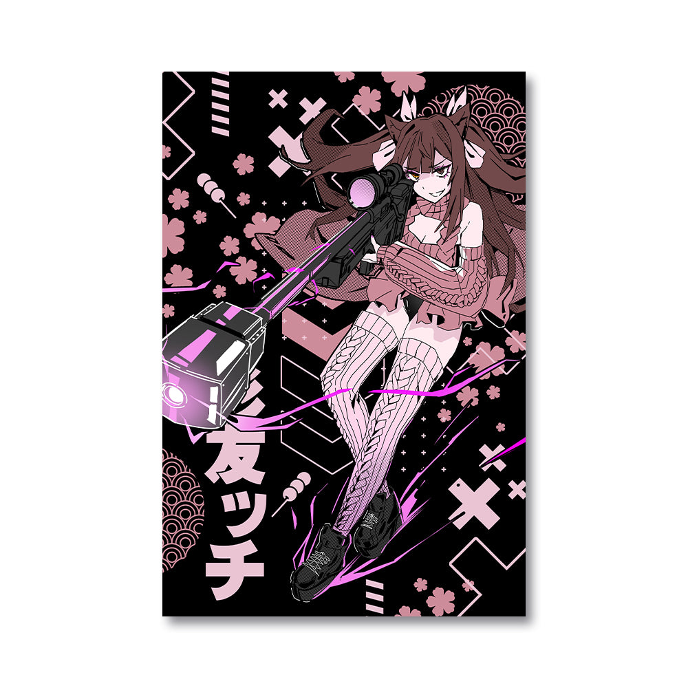 Sayucchi "Cyber-Run" Poster