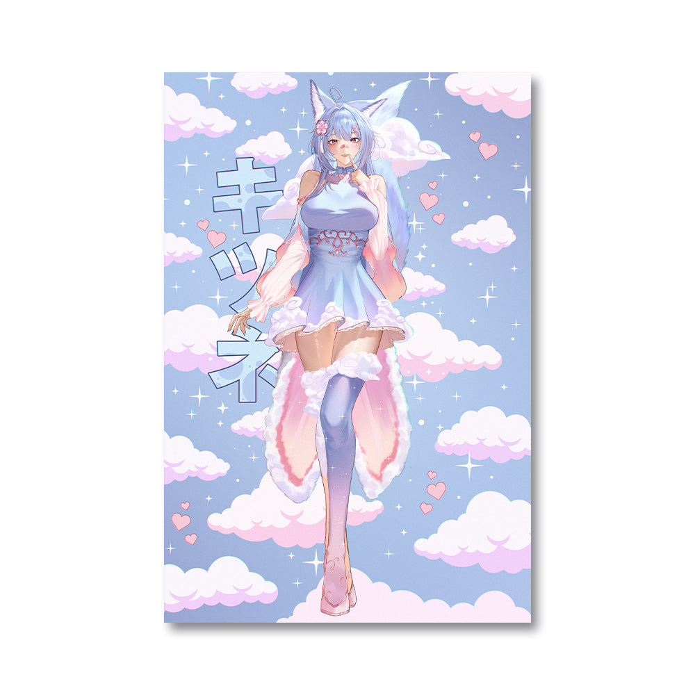 Atzuli Dreamy Fox Poster