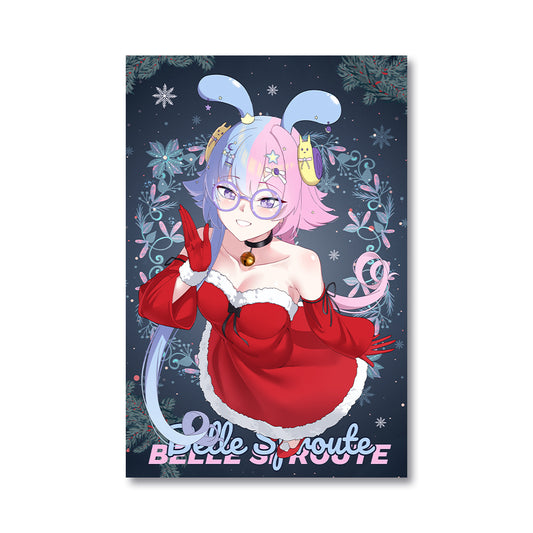 Belle Sprout Holiday Cheer Poster