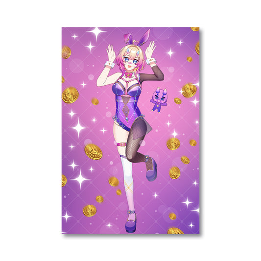 Saiwayve Arcade Bunny Poster