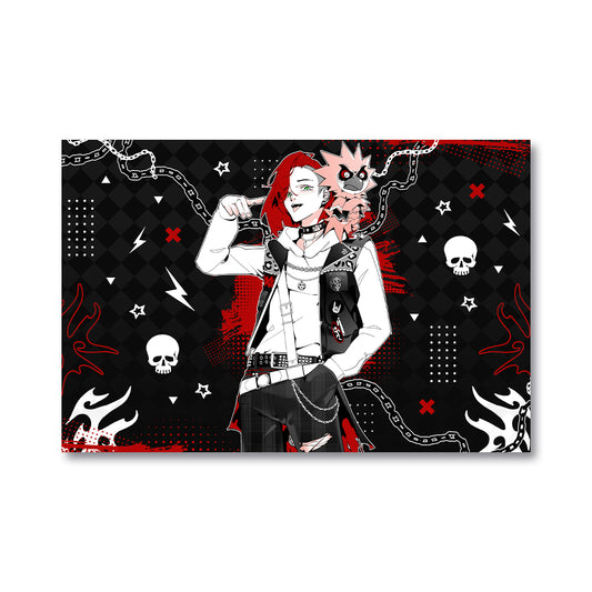 DamienDreadVT Chillin with Skibs Poster