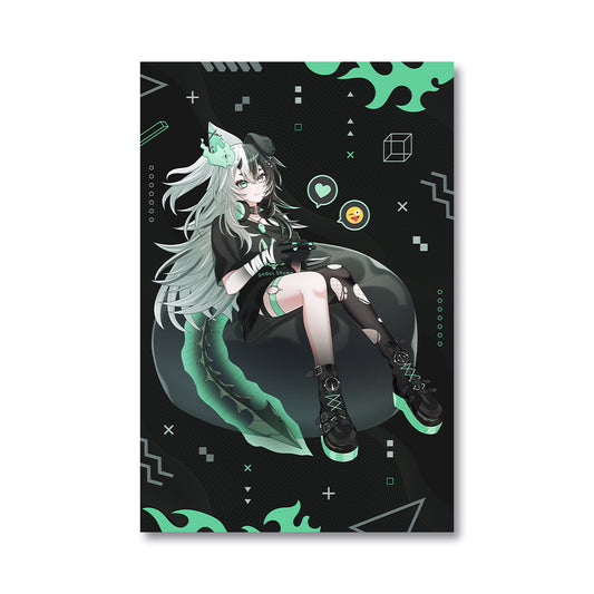Imp Cozy Gamer Poster