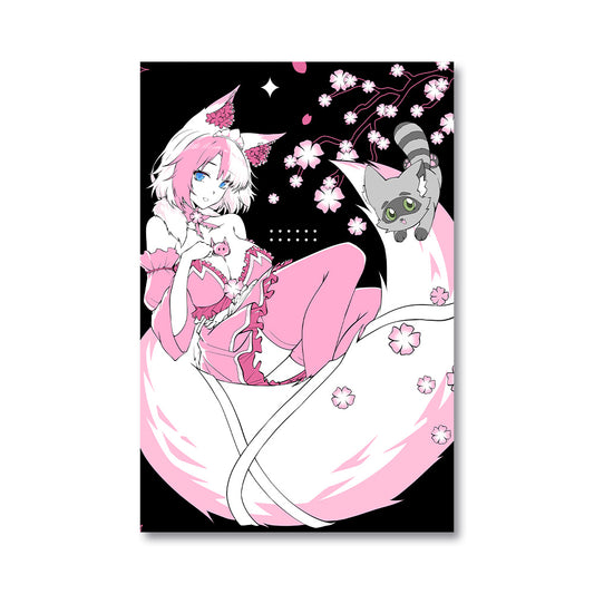 Sireniity "Sakura Fox Maid" Poster