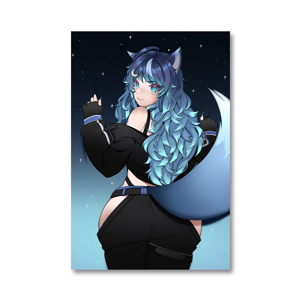 Cressuwulf Gripping the Cosmos Poster