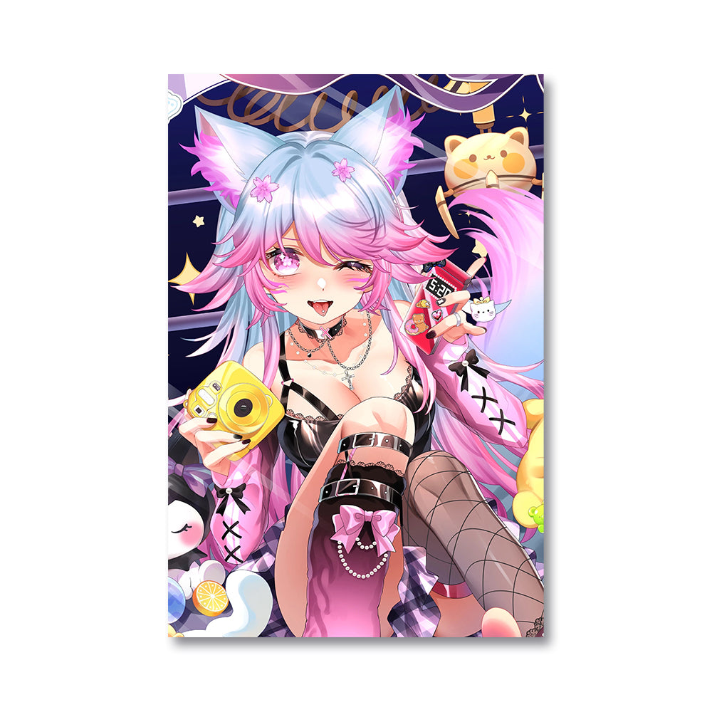 AkumaMikoVT Crane Game Poster