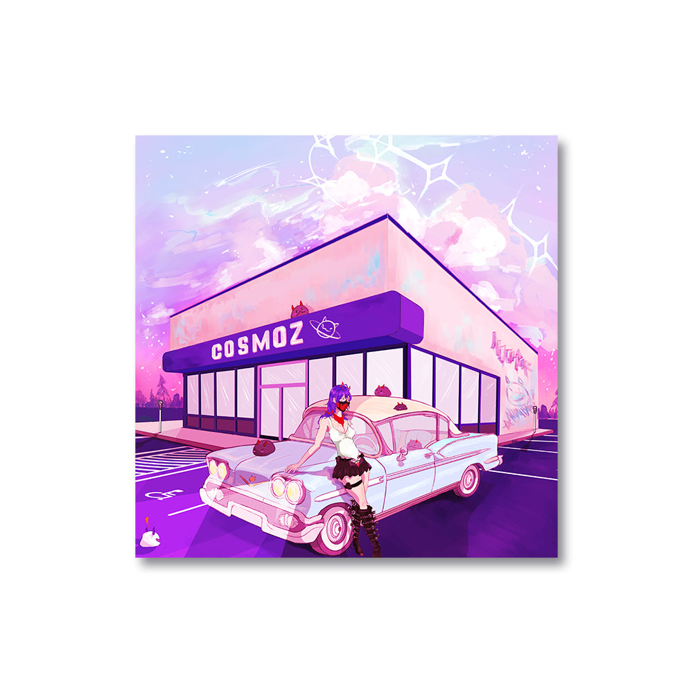 Neutral Front Square Poster