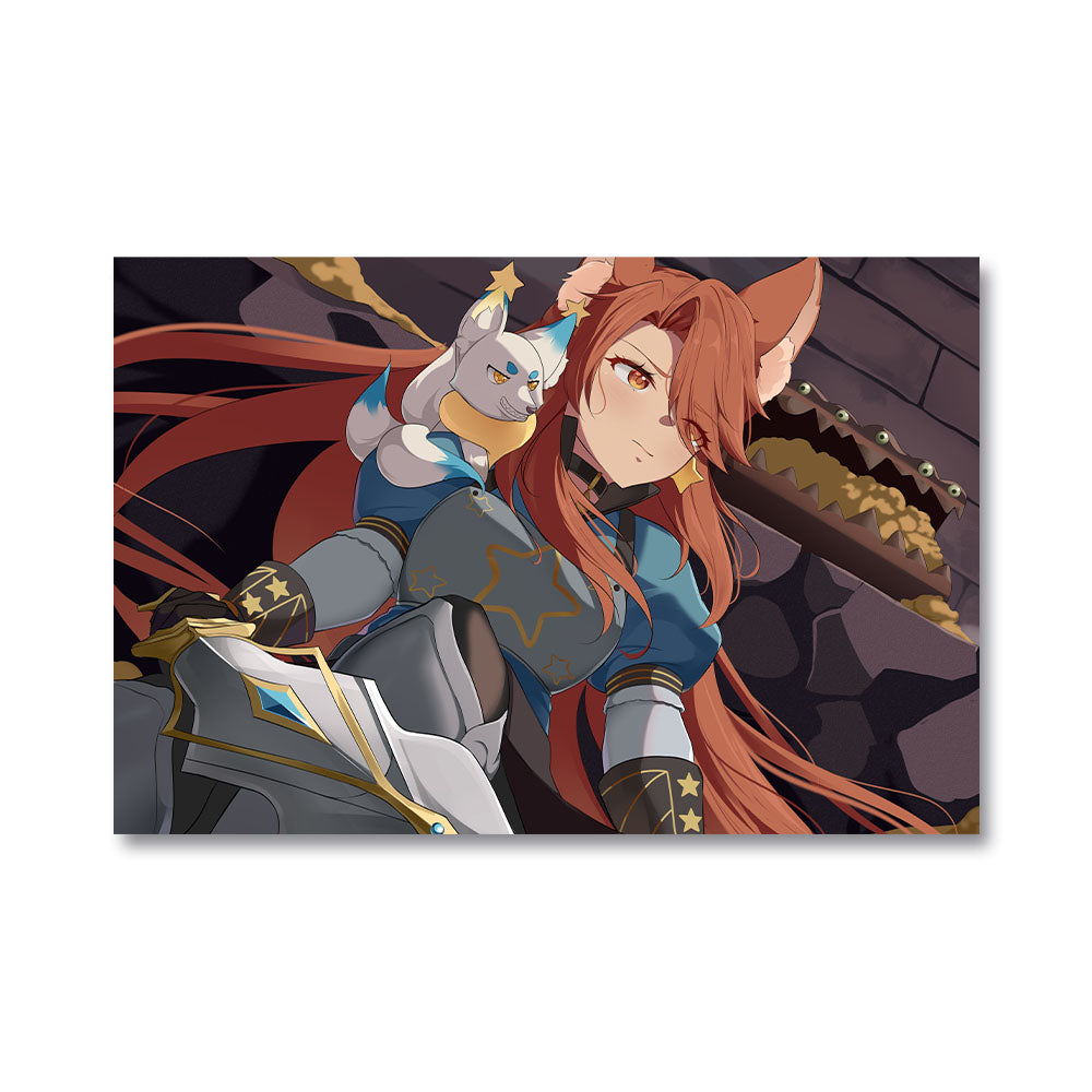 StellaKosmistr "Dungeon Battle" Poster