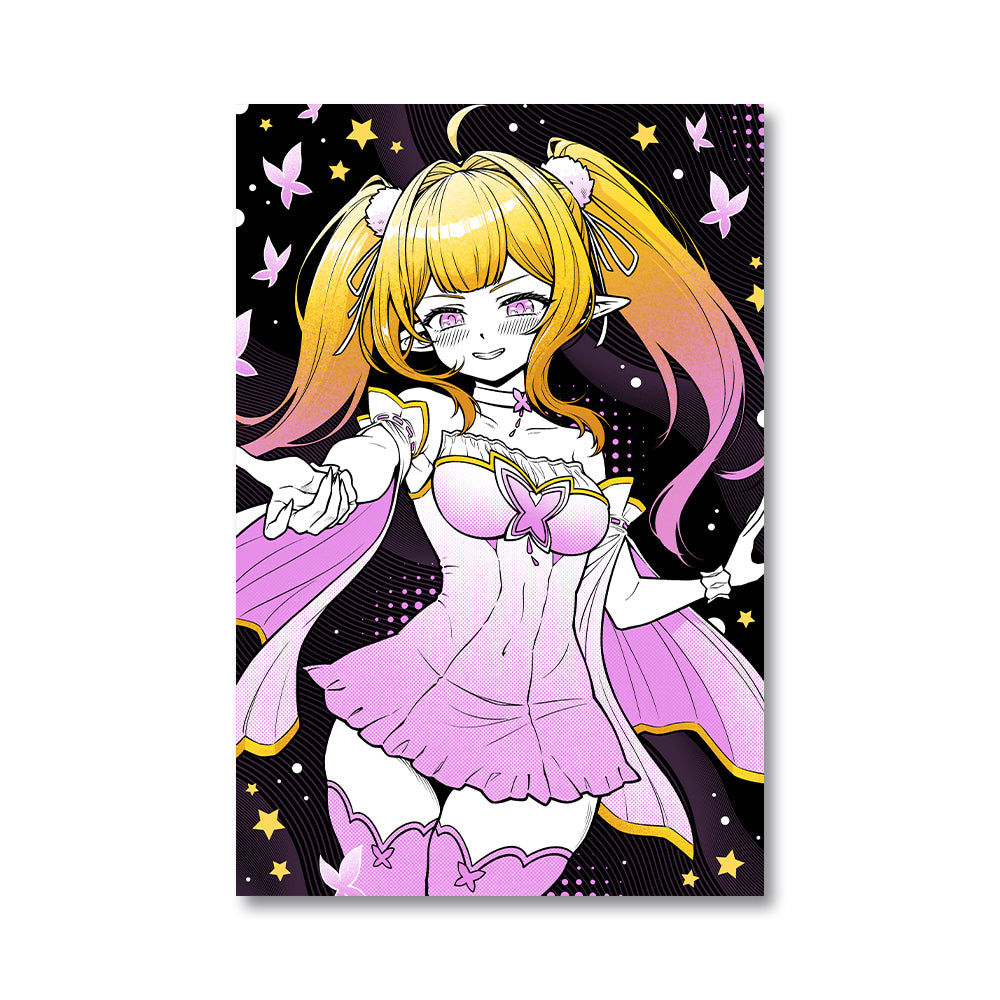 PeachyPiwie "Butterflies & Dreams" Poster
